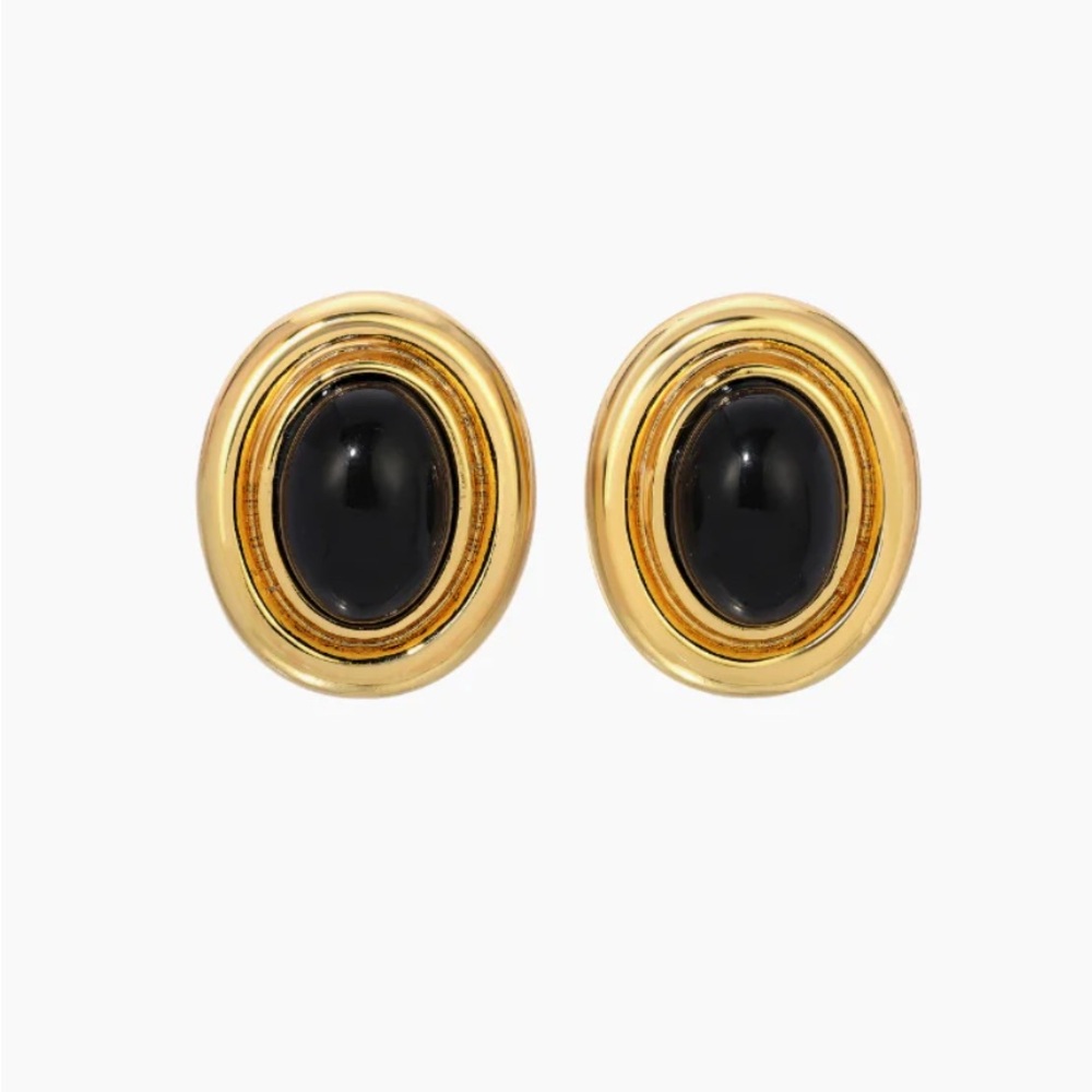 Heaven Mayhem PRIZE EARRINGS - Gold/Black
